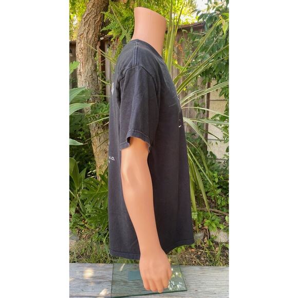 Y2K 2011 Harley Davidson Black T-Shirt Smoky  Mountain HD Chopper Factory USA XL - Picture 3 of 8